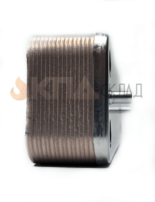 Теплообменник вторичный KPD-LAB ГВС 16 пл. для Baxi ECO Classic / ECO Nova 160 мм