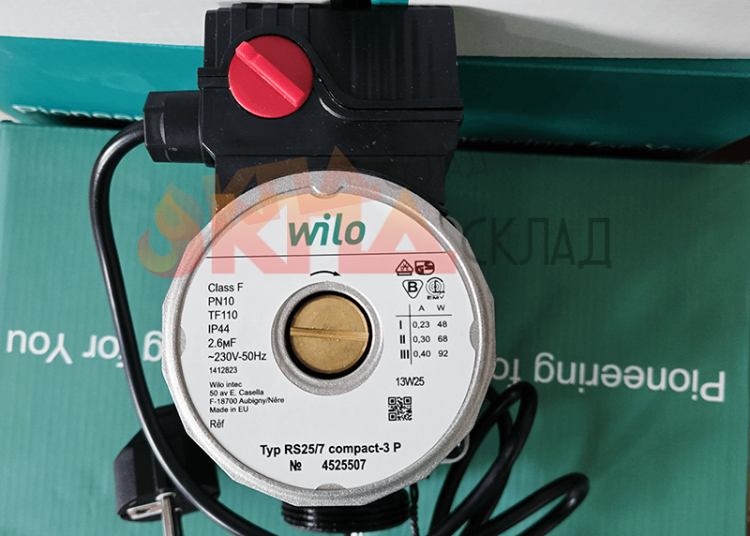 Циркуляционный насос Wilo RS 25/7-130