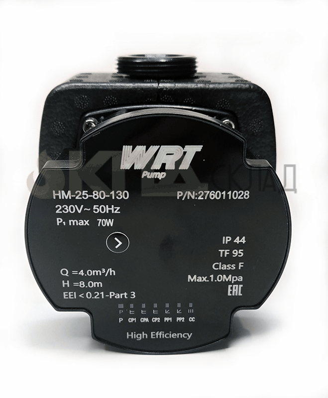 Циркуляционный насос WRT Pump HM 25/80-130 частотный 