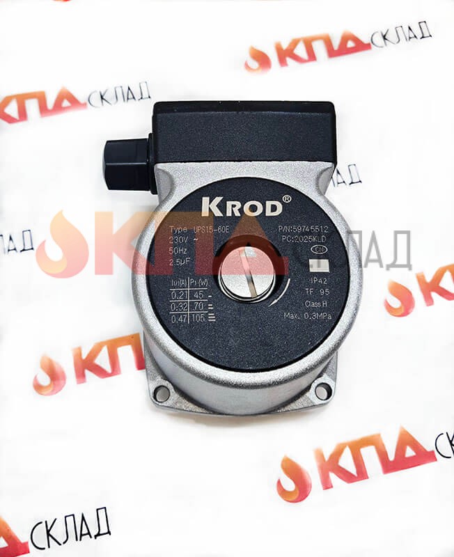 Голова циркуляционного насоса Krod UPS15-60