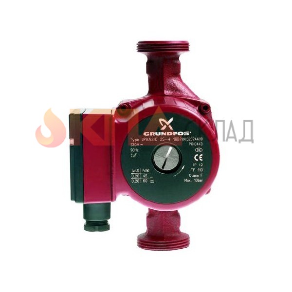 Циркуляционный насос Grundfos UPS 25-6 180