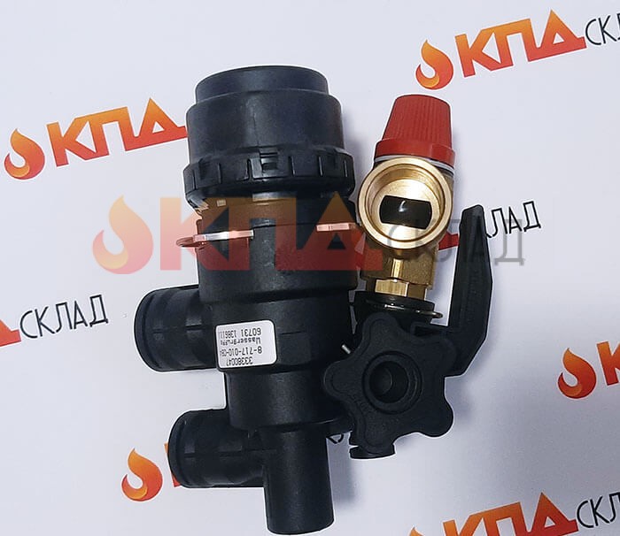3-х ходовой клапан BITRON в сборе для BOSCH, BUDERUS