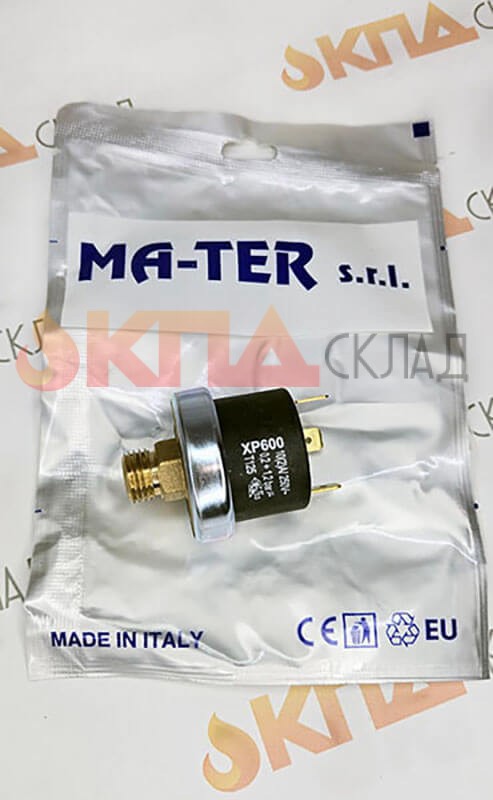 Реле давления воды MA-TER XP600 с латунной резьбой 1/4