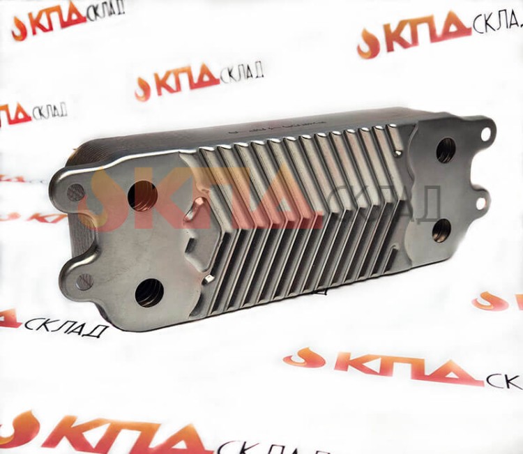 Теплообменник вторичный ГВС 16 пластин для Protherm Пантера / Гепард / Лев