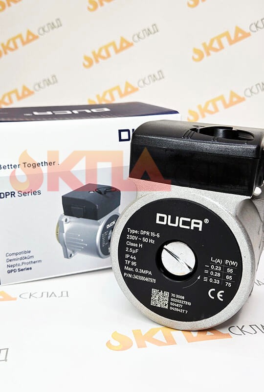 Голова циркуляционного насоса DUCA DPR 15-5