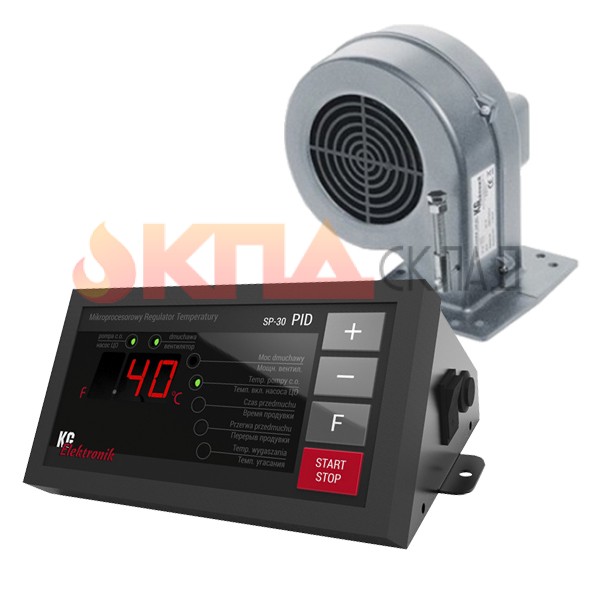 Контроллер KG Elektronik SP-30 и вентилятор DP-02