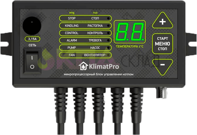 Комплект автоматики KlimatPRO и вентилятор VSK 120