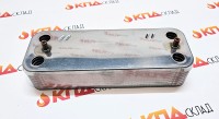 Теплообменник ГВС 16 пл. для Protherm Lynx (Рысь) 166 мм