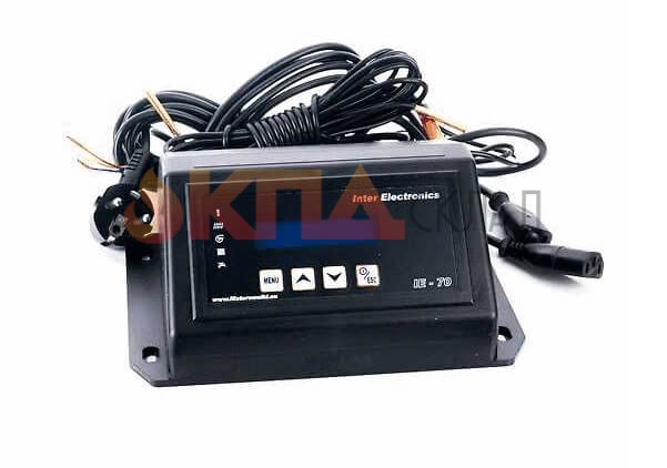 Контроллер Inter Electronics IE-70v2 для котлов с автоматической подачей