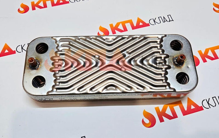 Теплообменник ГВС для Baltgaz Turbo (Swep) 12 пл.