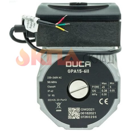 Голова циркуляционного насоса DUCA ERP GPA 15-6 II