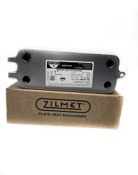 Теплообменник вторичный ГВС ZILMET 16 пластин для Bosch Gaz 2000/6000, Buderus U072