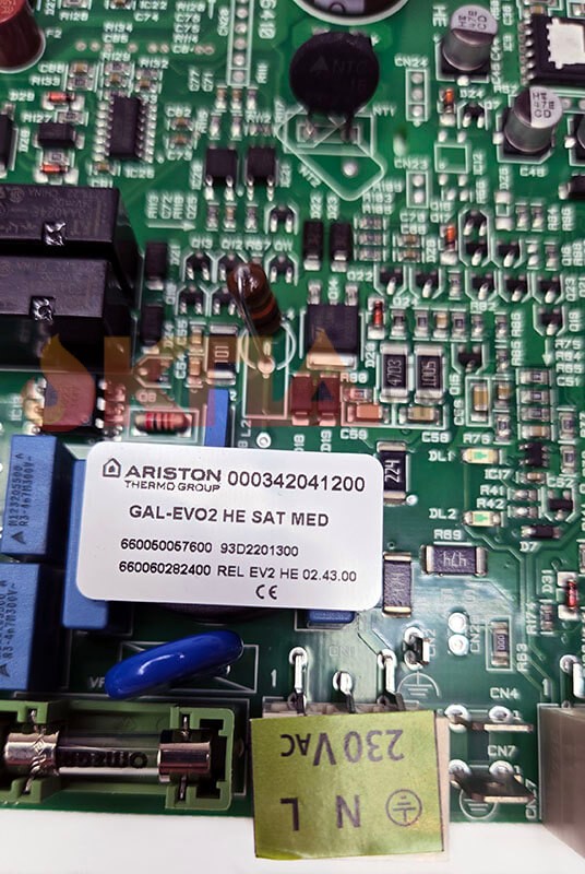 Плата основная для котлов Ariston 65116585-06